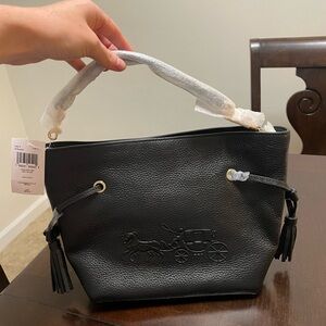 Coach Black Leather Andy XBY Bag